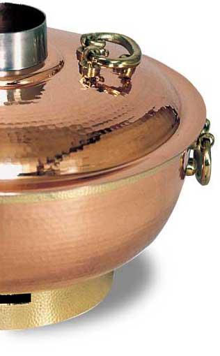 銅製品のしゃぶしゃぶ鍋